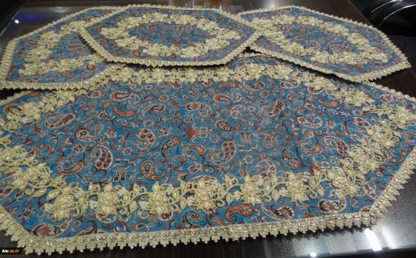 بازار فروش رومیزی ترمه منجوق دوزی