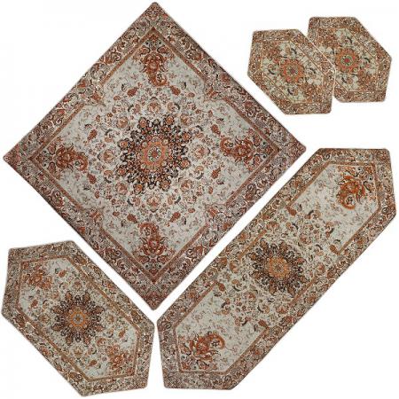 بررسی کیفی انواع رومیزی ترمه