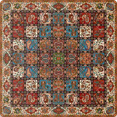 بازار خرید ترمه طرح خشتی