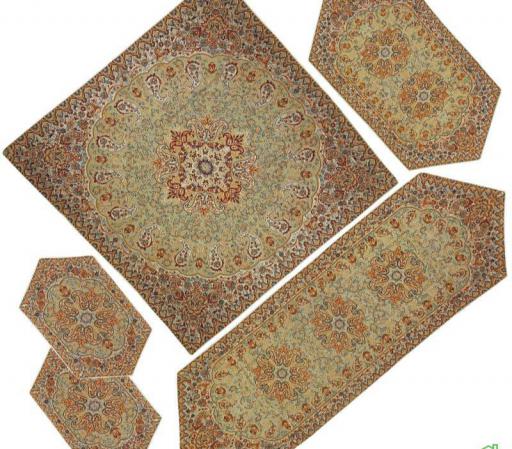 آشنایی با انواع رومیزی ترمه