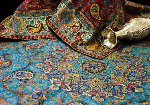 صادرات رومیزی ترمه بزرگ ارزان