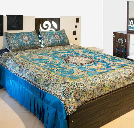 خرید بی واسطه روتختی ترمه ابریشم