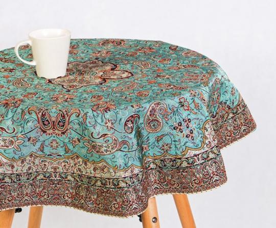 معرفی نقش های مختلف انواع رومیزی ترمه