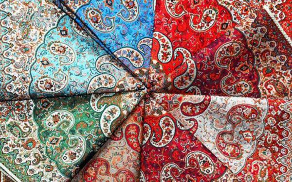 صادرات عمده ترمه اصفهان رنگی