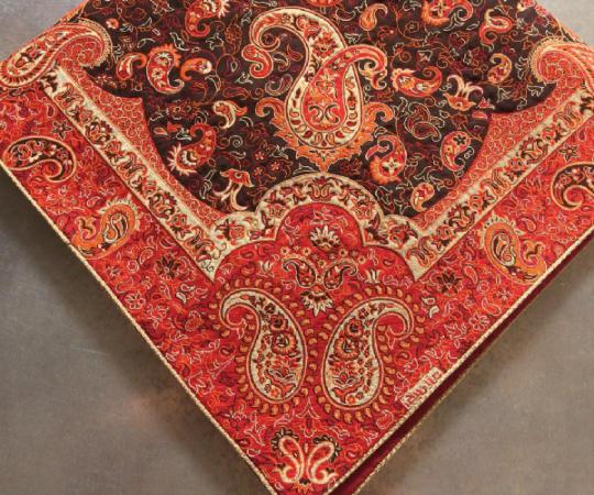 تولیدکننده پارچه ترمه قرمز ارزان