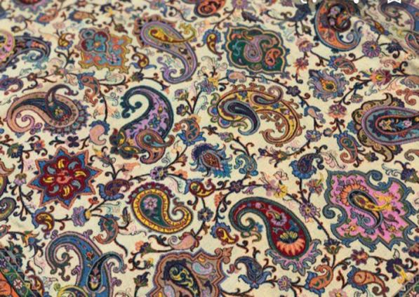 خرید پارچه ترمه ساده کوسنی