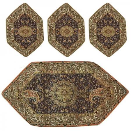 بازار فروش رومیزی ترمه طرحدار