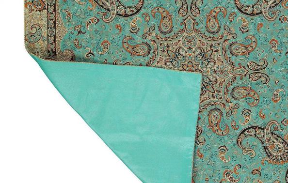 ویژگی بارز انواع پارچه ترمه فیروزه ای