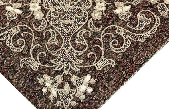 صادرات عمده رومیزی ترمه منجوق دوزی