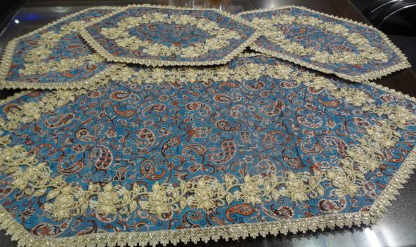 مشخصات بارز انواع پارچه ترمه سرمه دوزی