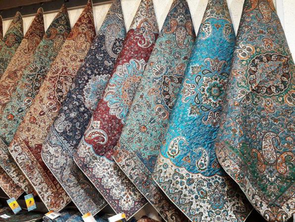 رنگ بندی انواع ست رومیزی ترمه